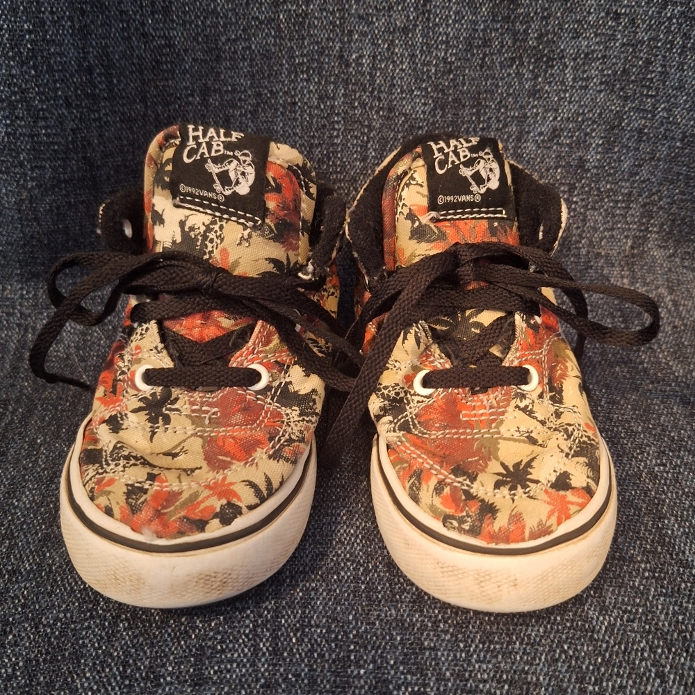 Vans Half Cab Toddler Sz 8